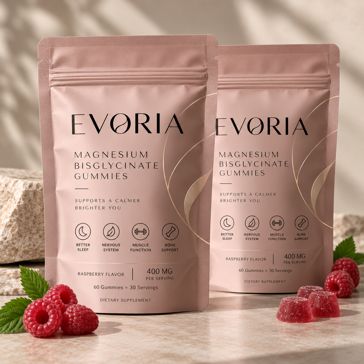 Evoria Magnesium Bisglycinate Gummies