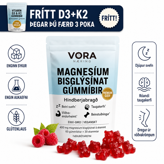 VORA Nutrition Magnesium Bisglycinate Gummies